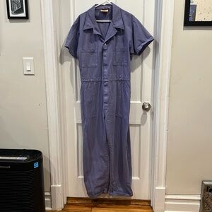 Big bud press short sleeve jumpsuit in lilac